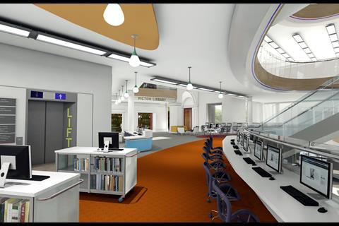 Liverpool’s Central Library - Second floor express zone